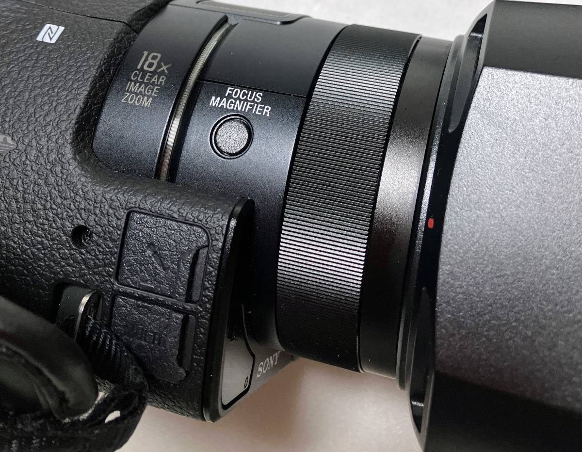 中古 美品 SONY ソニー FDR-AX100 4K Handycam FDR-AX100 ブラック ビデオカメラ カメラ 4K 送料無料_画像8