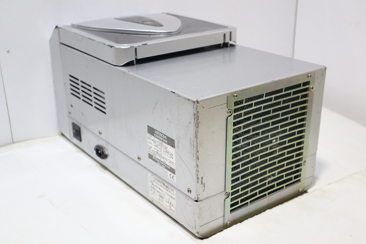 Yahoo!オークション - 140 HITACHI 日立 卓上微量高速遠心機 Yahoo!オークション - 140 HITACHI 日立 卓上微量高速遠心機