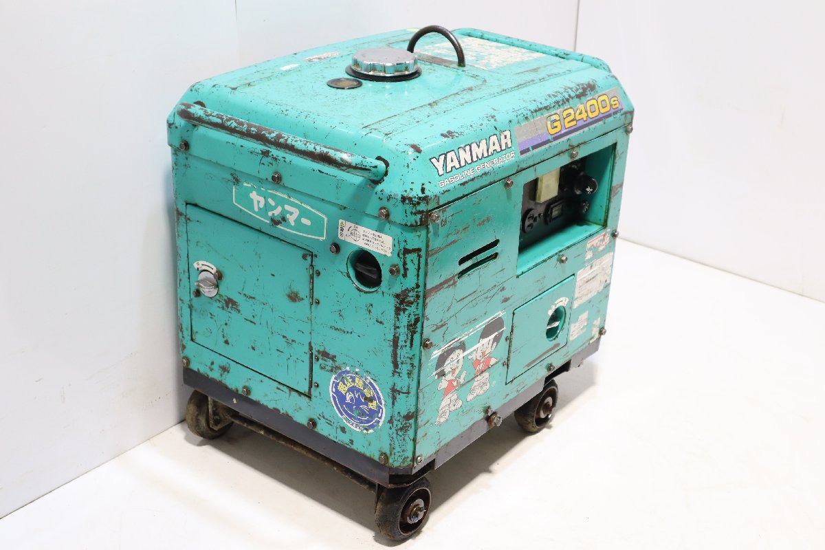 西H☆YANMAR/ヤンマー 発電機 G2400S 60Hz▽3X-412 fajasbela.com