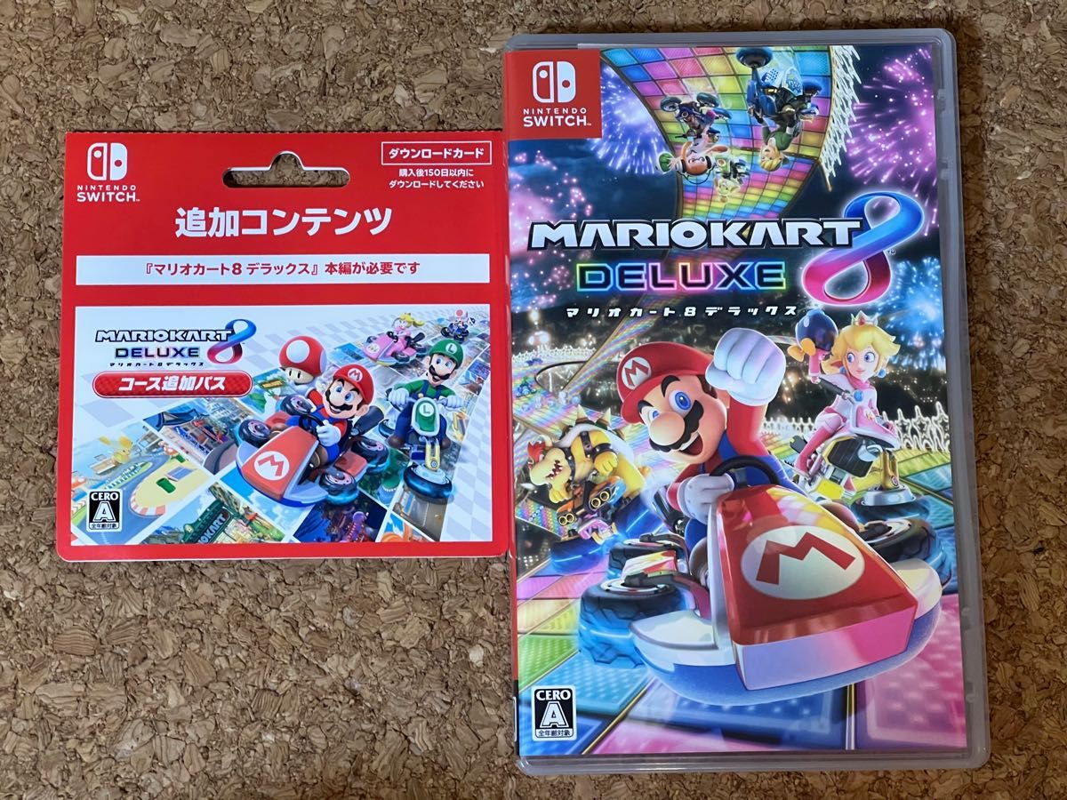 マリオカート8デラックス 追加コースコード付きNintendo Switch マリオカート8デラックス 追加コースコード付きNintendo Switch