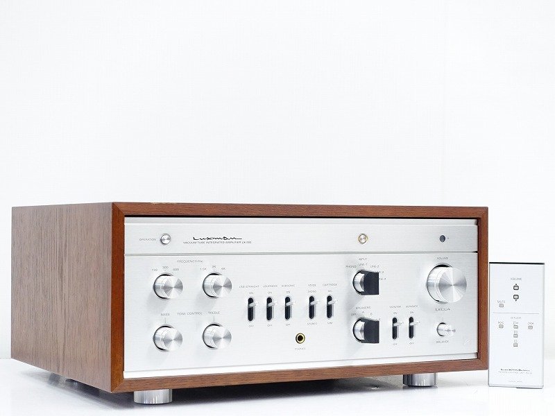 LUXMAN LX-380/RA-25 真空管 プリメインアンプ LX380 ラックスマン 元箱付 014896002m