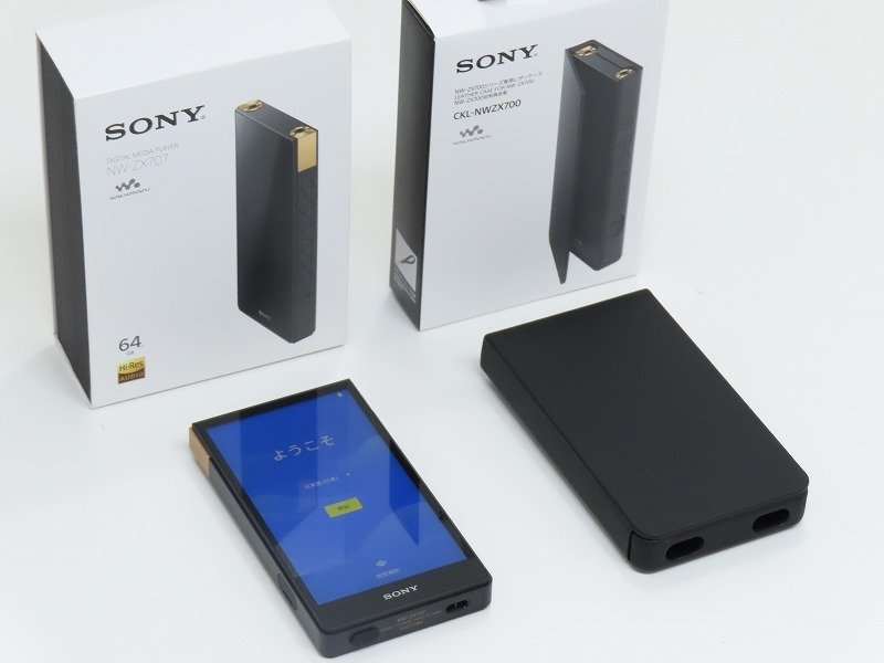 □□【美品】SONY NW-ZX707/CKL-NWZX700 ウォークマン ソニー 専用