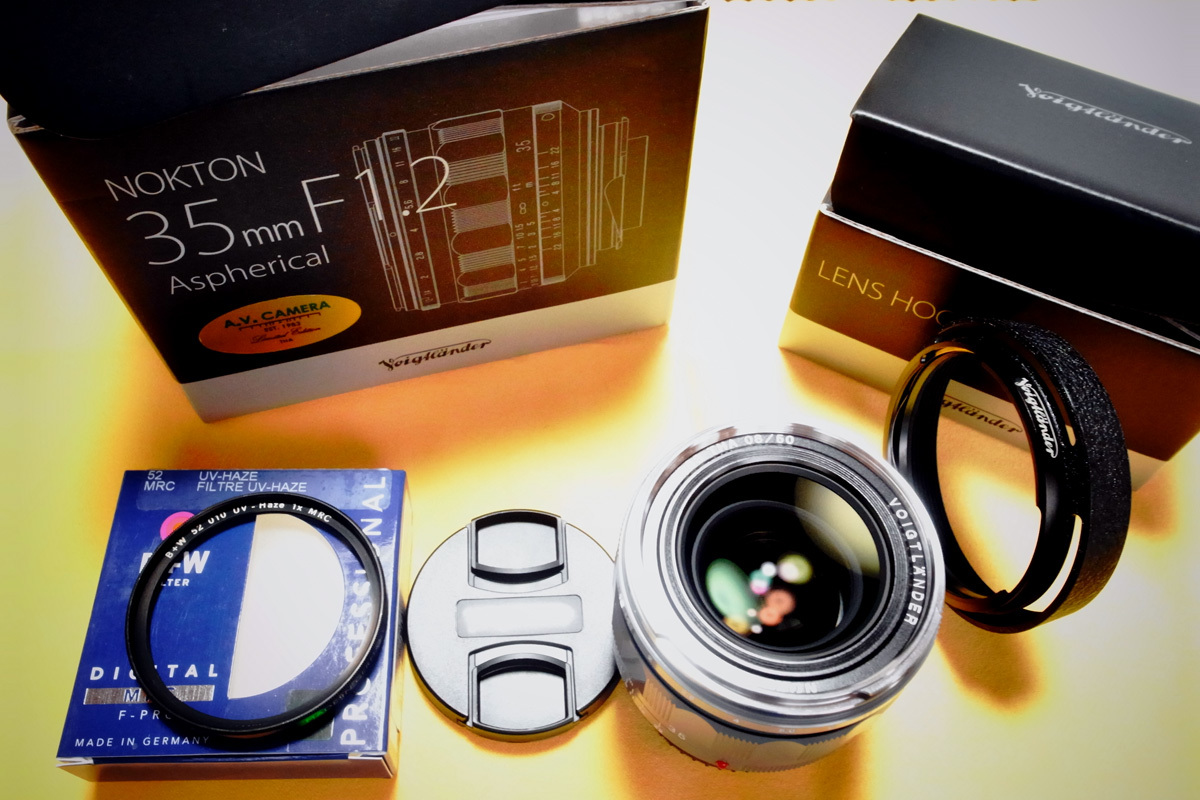 未使用・レア】限定グレーペイントの ノクトン 35mm F1.2 ASPH VM