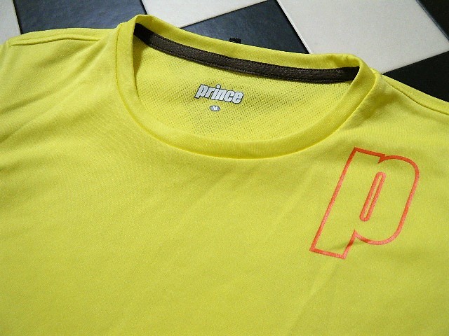  Prince футболка с длинным рукавом M желтый цвет .2359