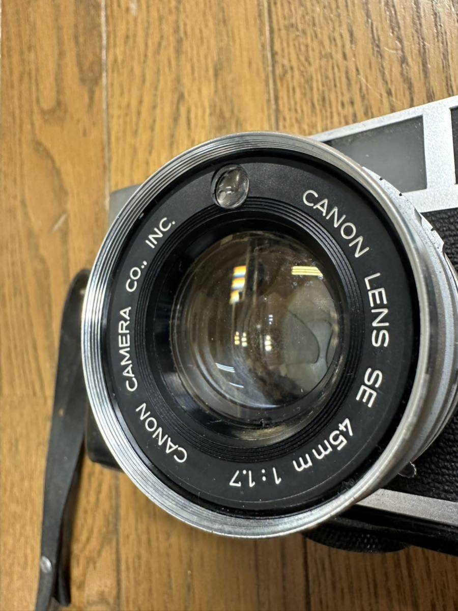 Canon キャノン Canonet QL17 45mm F1.7 フィルムカメラ ジャンクの画像3