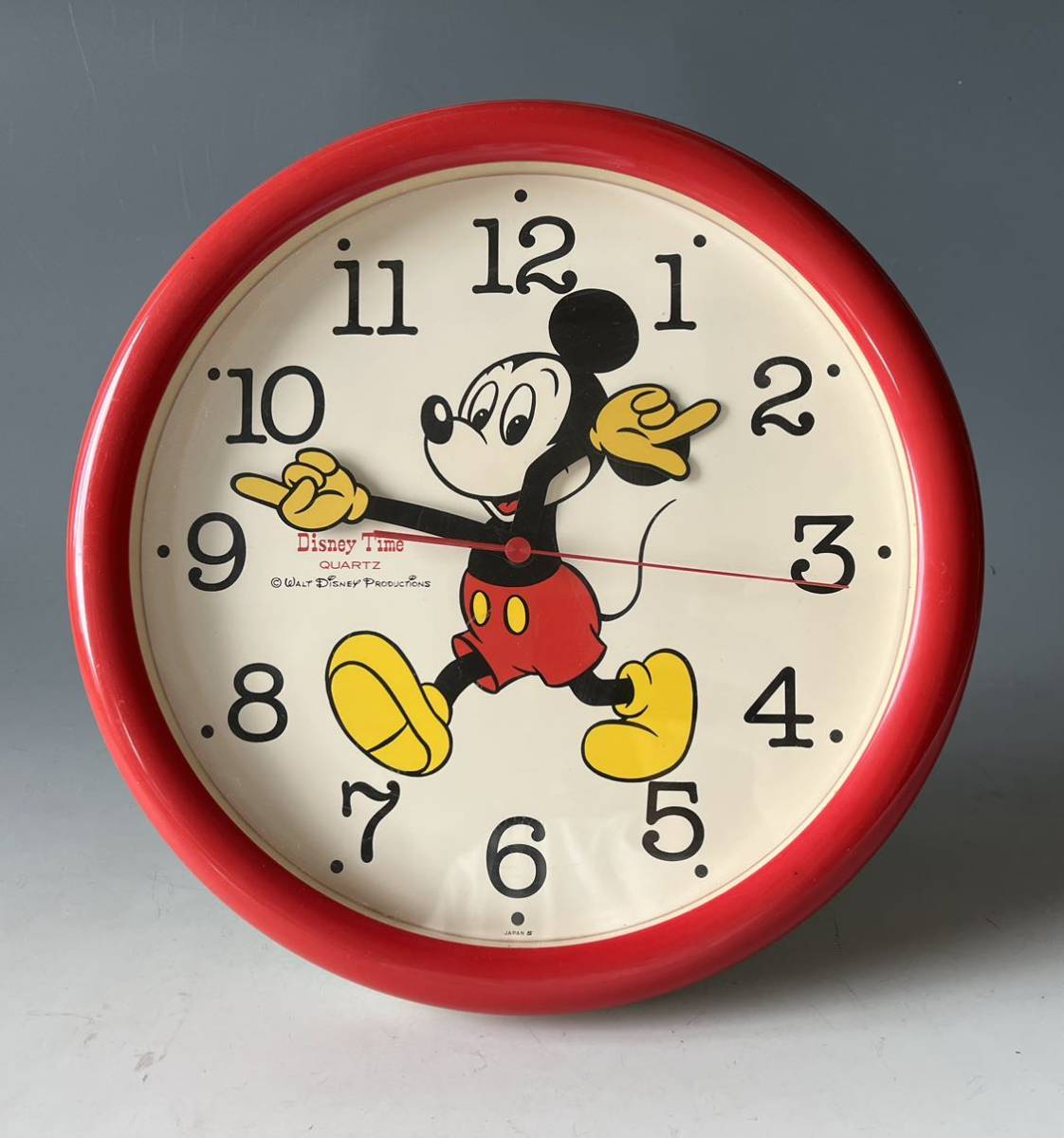 ディズニー ミッキー壁掛けダーツ Yahoo!オークション - Disney Time 壁掛け時計 MICKEY MOUSE