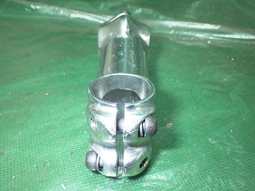  after market stem aluminium silver length 9 centimeter [ used ]