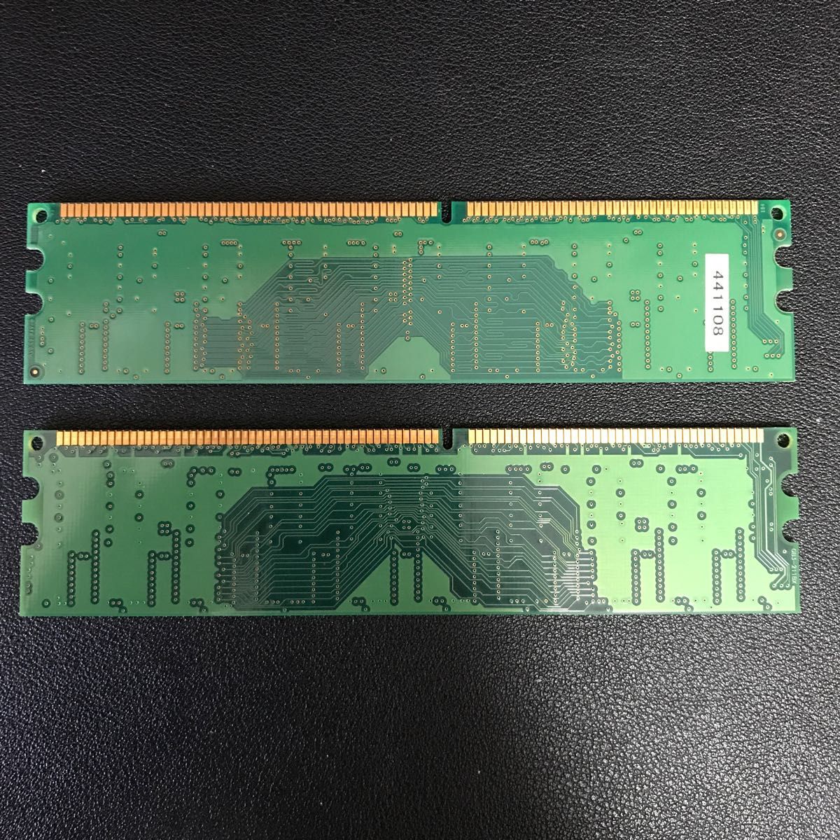 【中古ジャンク品】メモリー2枚 PC3200U 256MB DDR CL3