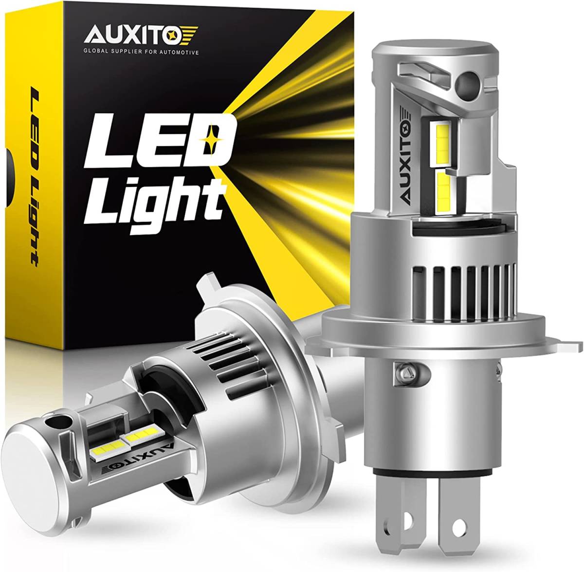 AUXITOモデル 正規品 H4 Hi/Lo LEDヘッドライト 車用 新基準車検対応品　高輝度LED_画像1
