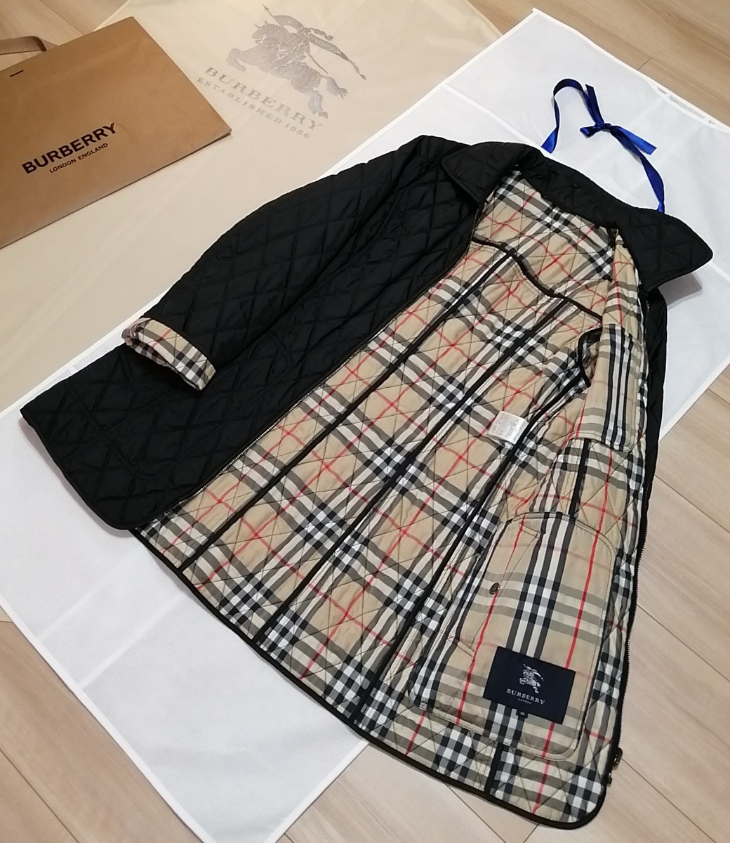 低価正規品】 本物上質 バーバリーロンドン BURBERRY キルティング