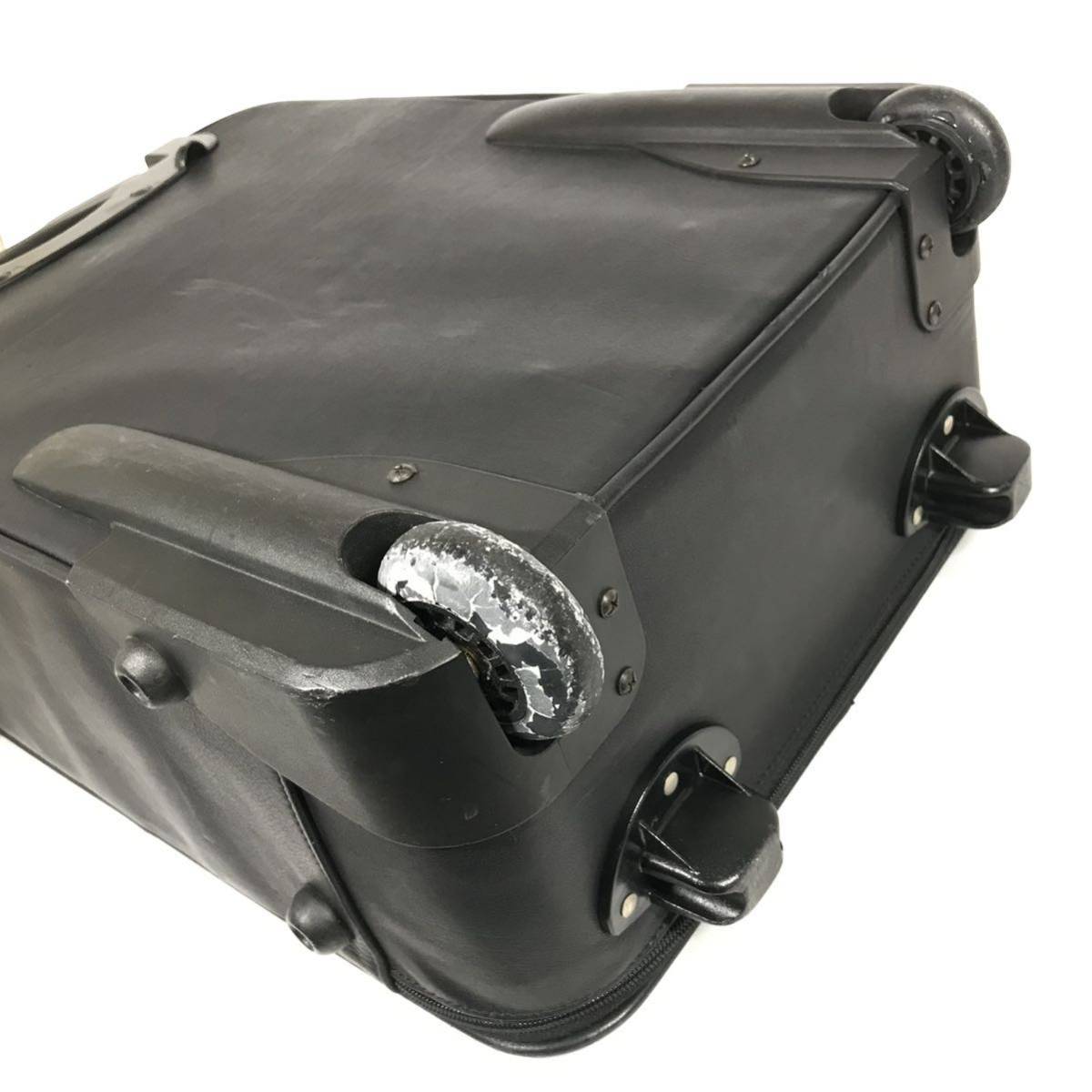 していませ 【ロエベ】本物 LOEWE キャリーケース 黒色系 アナグラム