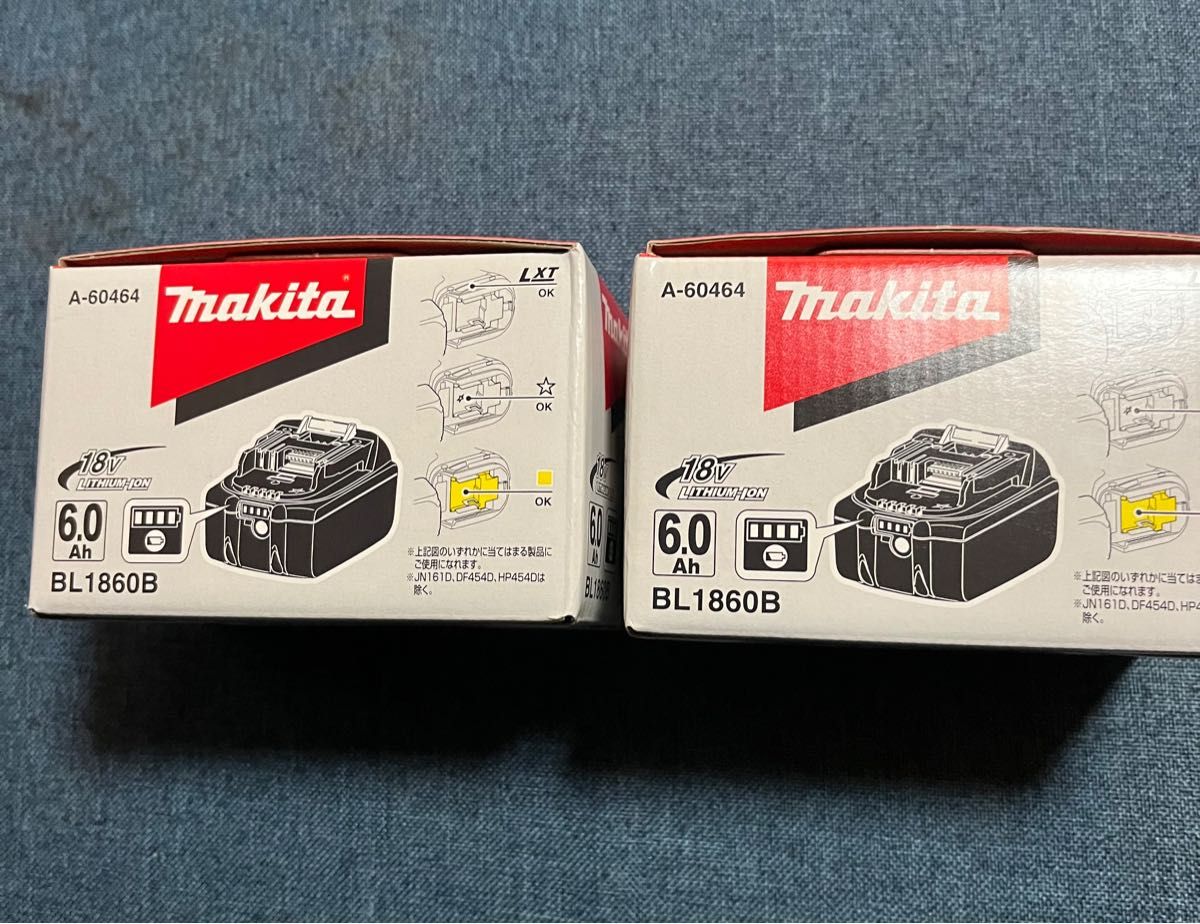 取寄品 マキタ 雪マーク 未使用 リチウムイオンバッテリBL1860B 18V