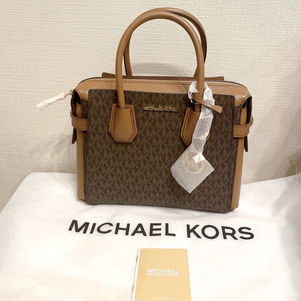 MICHELKORS】MERCER トップジップ ベルテッド サッチェル MICHELKORS】MERCER トップジップ ベルテッド サッチェル