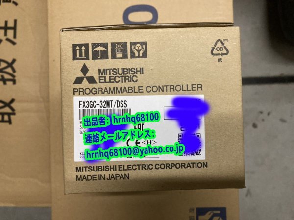 新品・未使用(三菱電機・MITSUBISHI)型番:FX3GC-32MT/DSS FX3GC