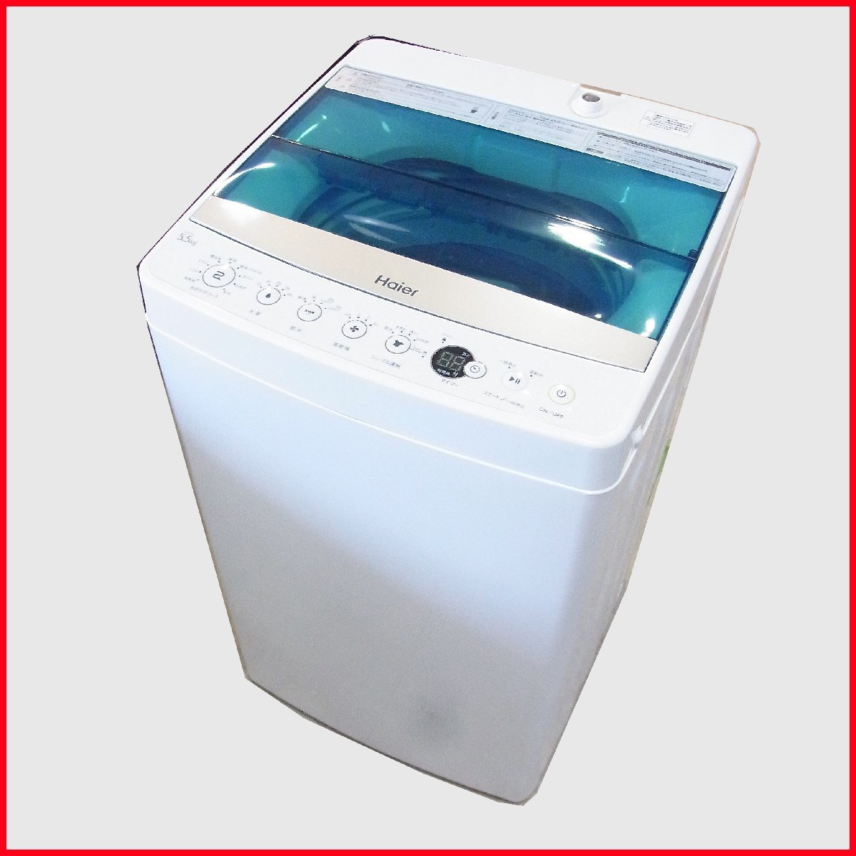 卸売 札幌市内送料無料○Haier ハイアール 全自動電気洗濯機 JW-C55A