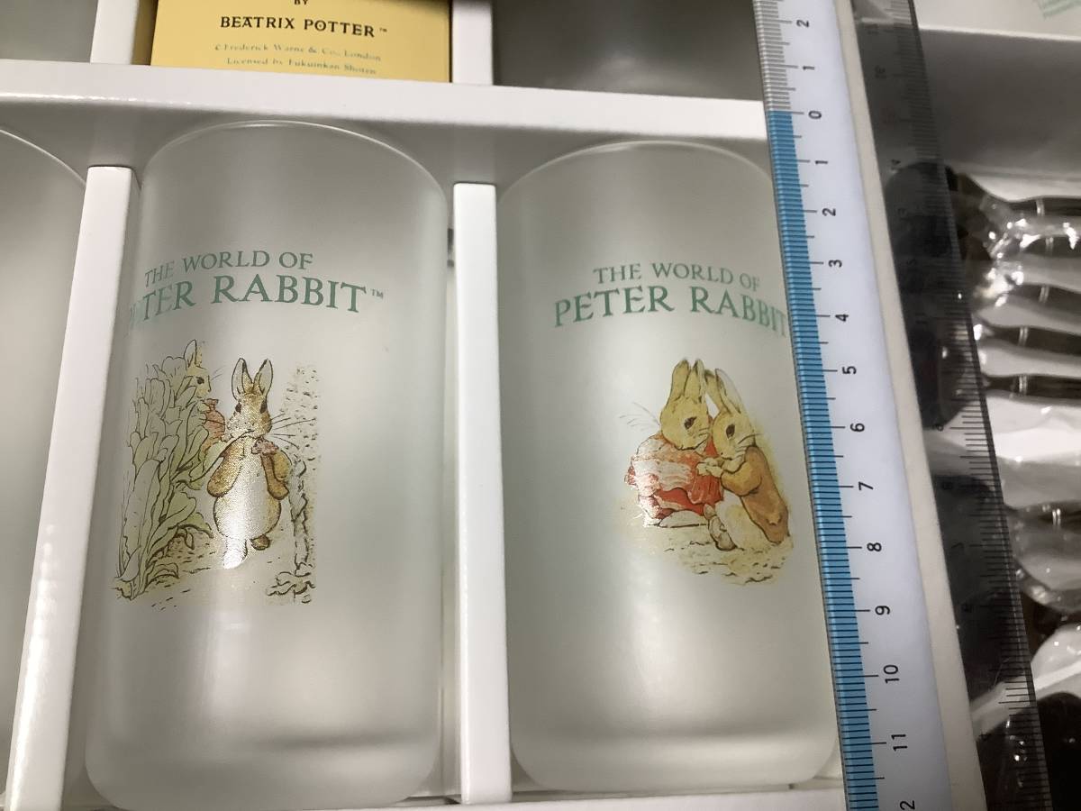  Peter Rabbit glass Maple box spoon set / ellesse 