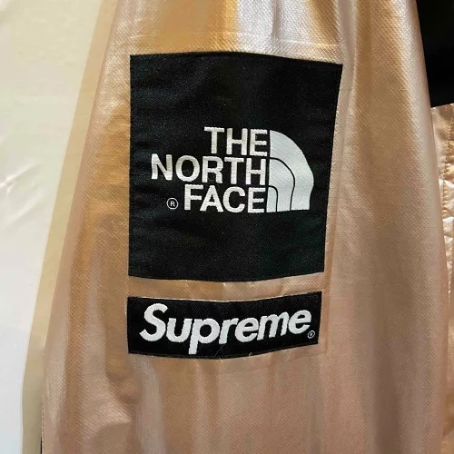 SUPREME 18ss THE NORTH FACE METALLIC MOUNTAIN PARKA ROSE GOLD Size-L シュプリーム ノースフェイス マウンテンパーカー ローズゴールド_画像3