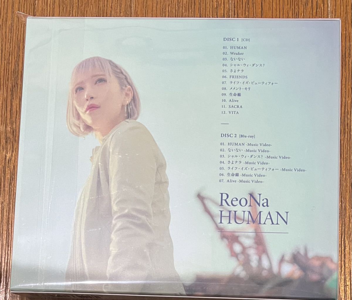 ReoNa セカンドアルバム「HUMAN」初回生産限定盤（CD＋Blu-ray）新品☆