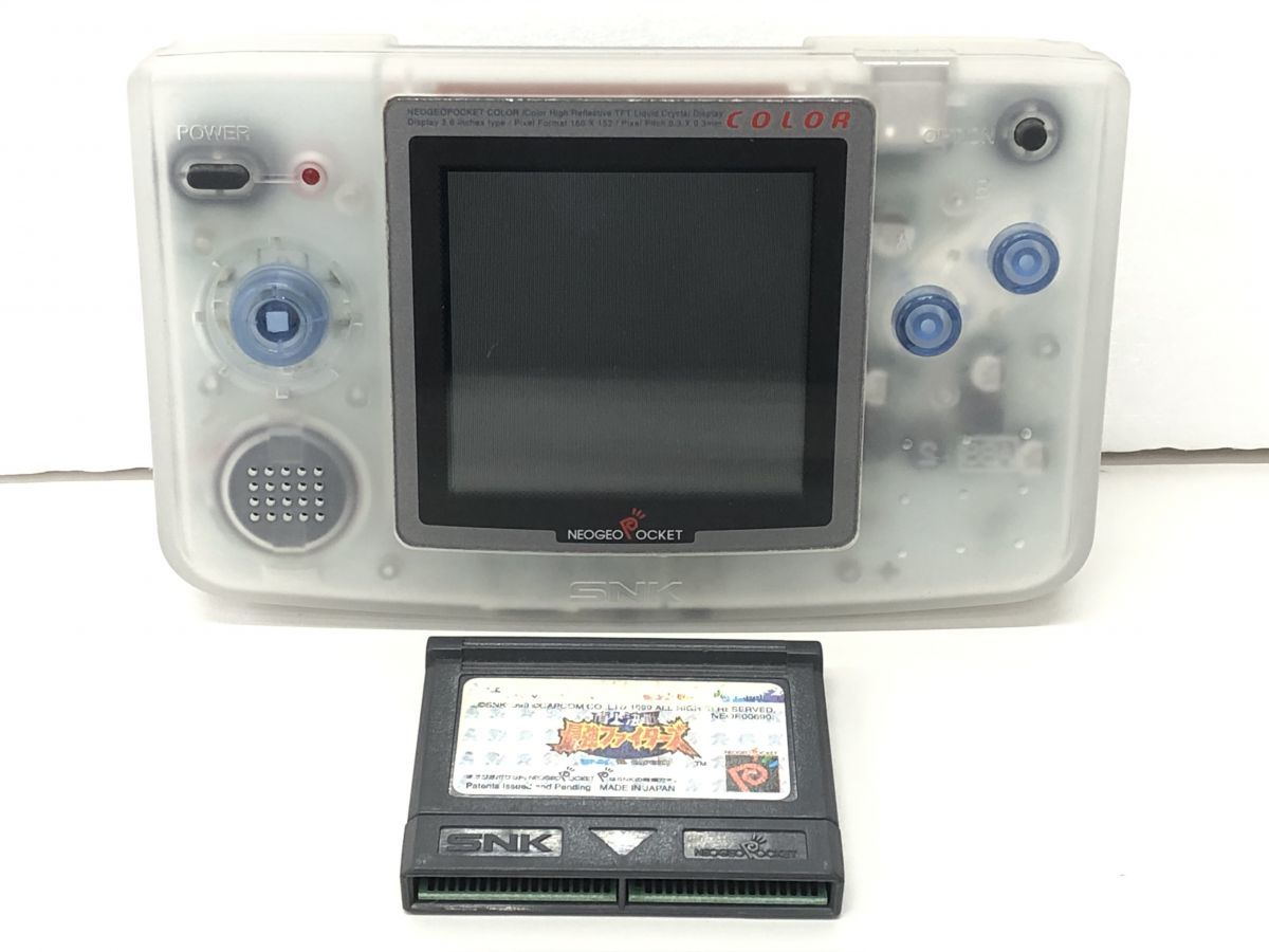 ゲーム機本体 / ネオジオポケットカラー クリア / SNK / 起動確認済