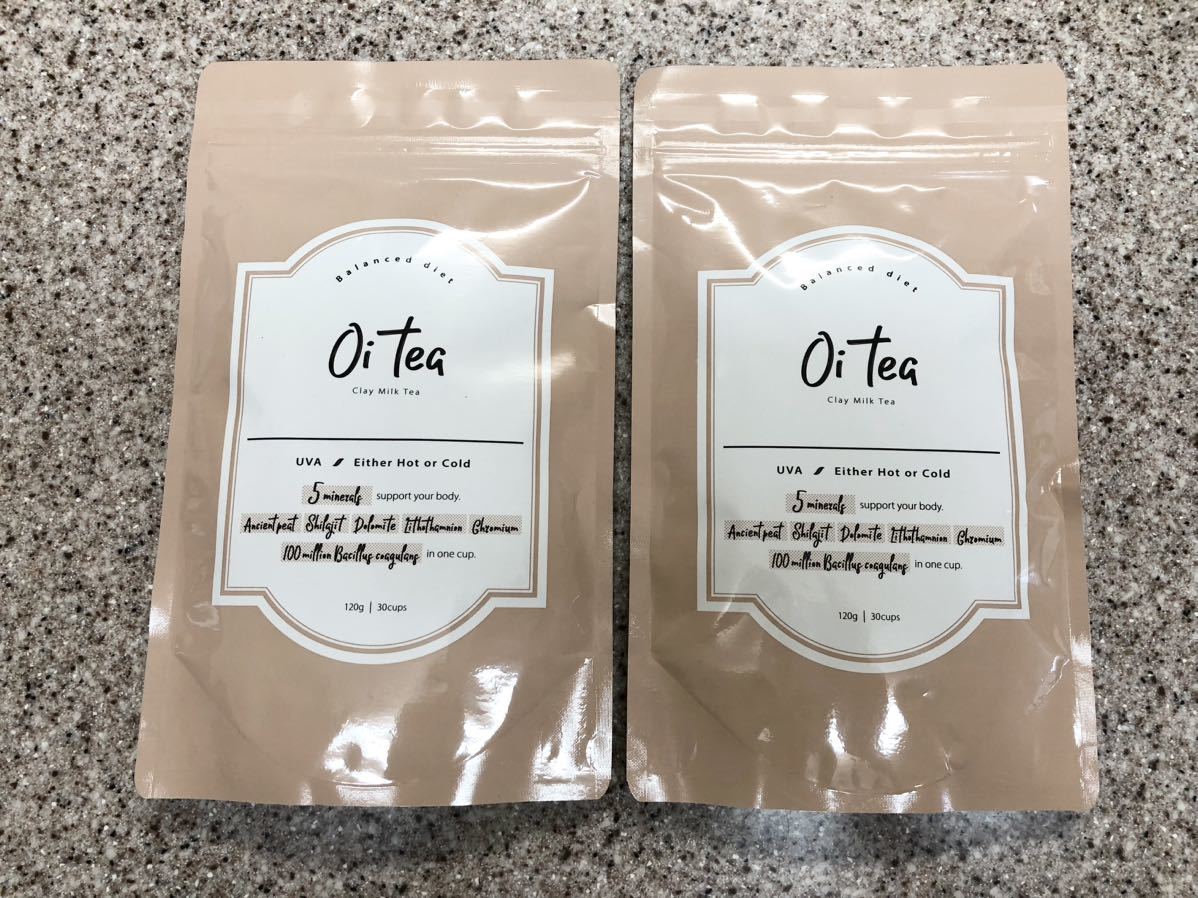 [送料無料] 新品未開封 Oi tea オイティー ミルクティー 120g ×2袋 期限2024.9 [即決]_画像1