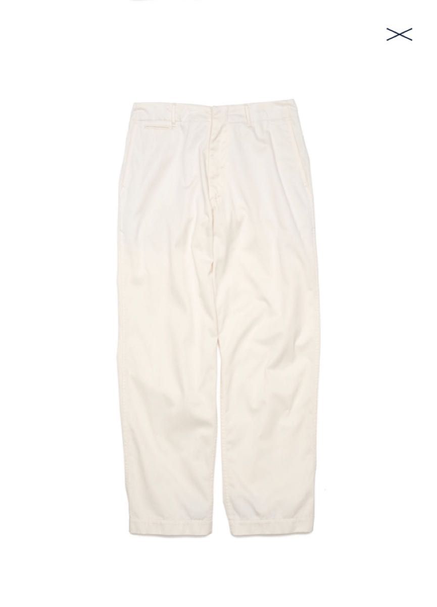 nanamica Wide Chino Pants ナチュラル 36 試着のみ-