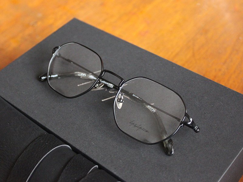 高級モデル※yohji yamamoto ヨウジヤマモト メガネ 52・眼鏡フレーム・黒 Y11_画像3