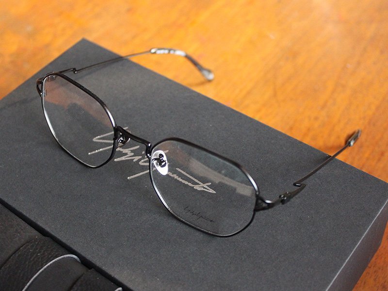 高級モデル※yohji yamamoto ヨウジヤマモト メガネ 52・眼鏡フレーム・黒 Y11_画像6