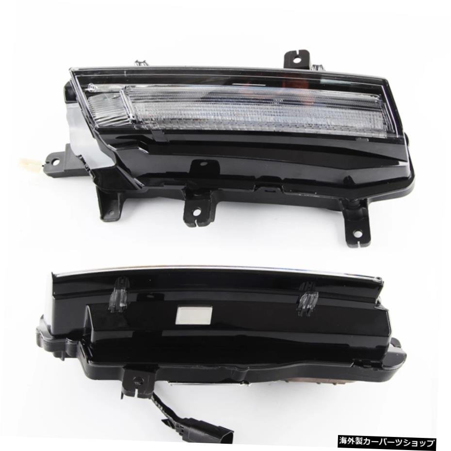 2PCS For Cadillac CT5 2020 2021デイタイムランニングライトDRLカーLEDデイライトフロントバンパーフォグランプ方向指示器 2PCS For Cadi_画像4