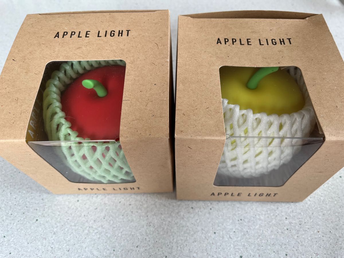 お値下げ　防災　アップルライト　Apple's light 未使用　新品赤黄色セット
