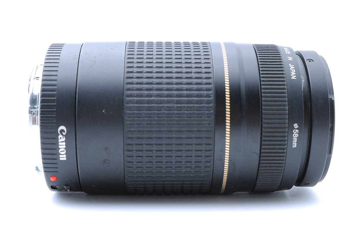 カメラ レンズ(ズーム) 実用並品 キャノン CANON EF 75-300mm F4-5.6 II USM #75