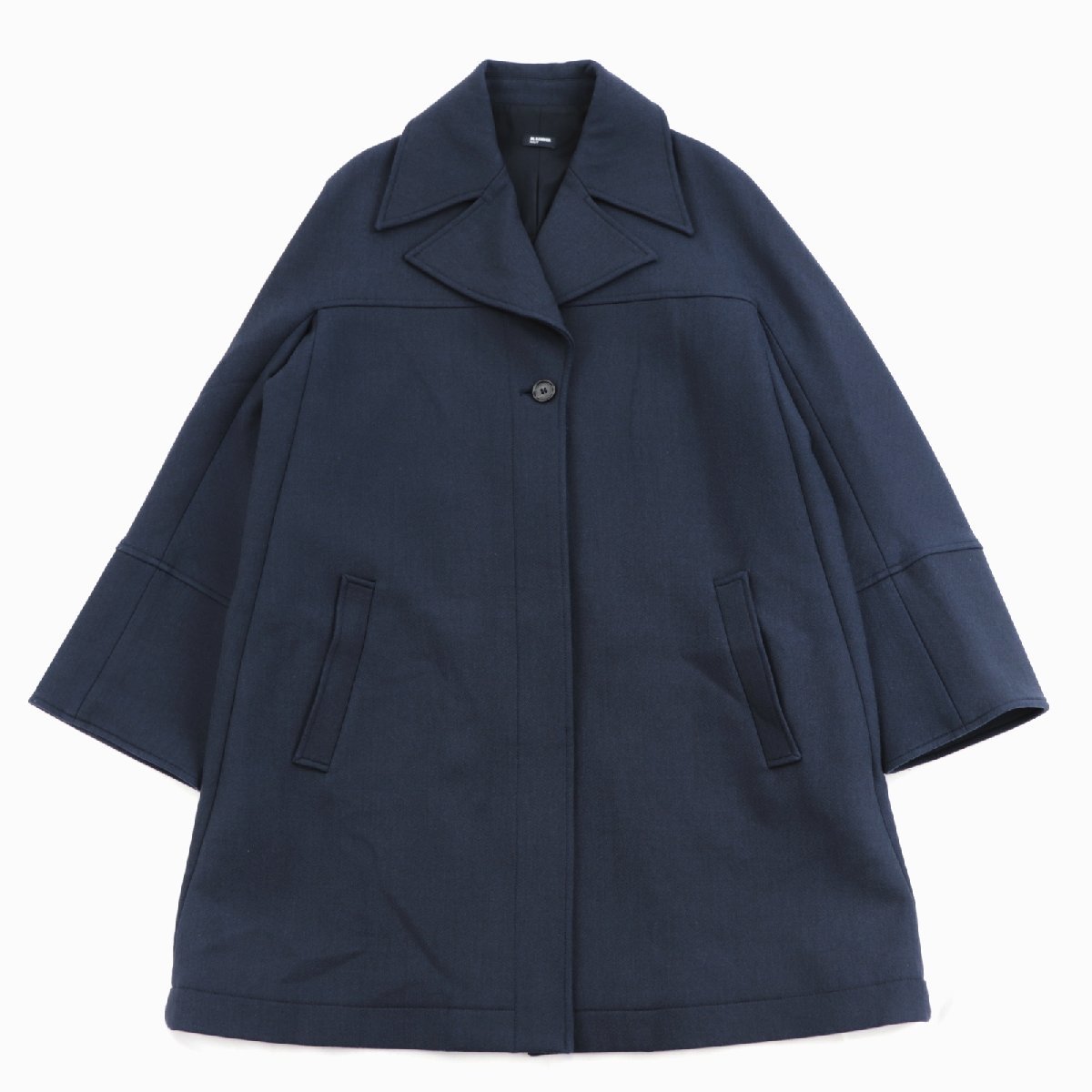 新作モデル 32 ネイビー レディース チェスターコート ネイビー ジルサンダー CMJNYM0003 NAVY SANDER JIL コート 新作モデル 32 ネイビー レディース チェスターコート ネイビー ジルサンダー CMJNYM0003 NAVY SANDER JIL コート
