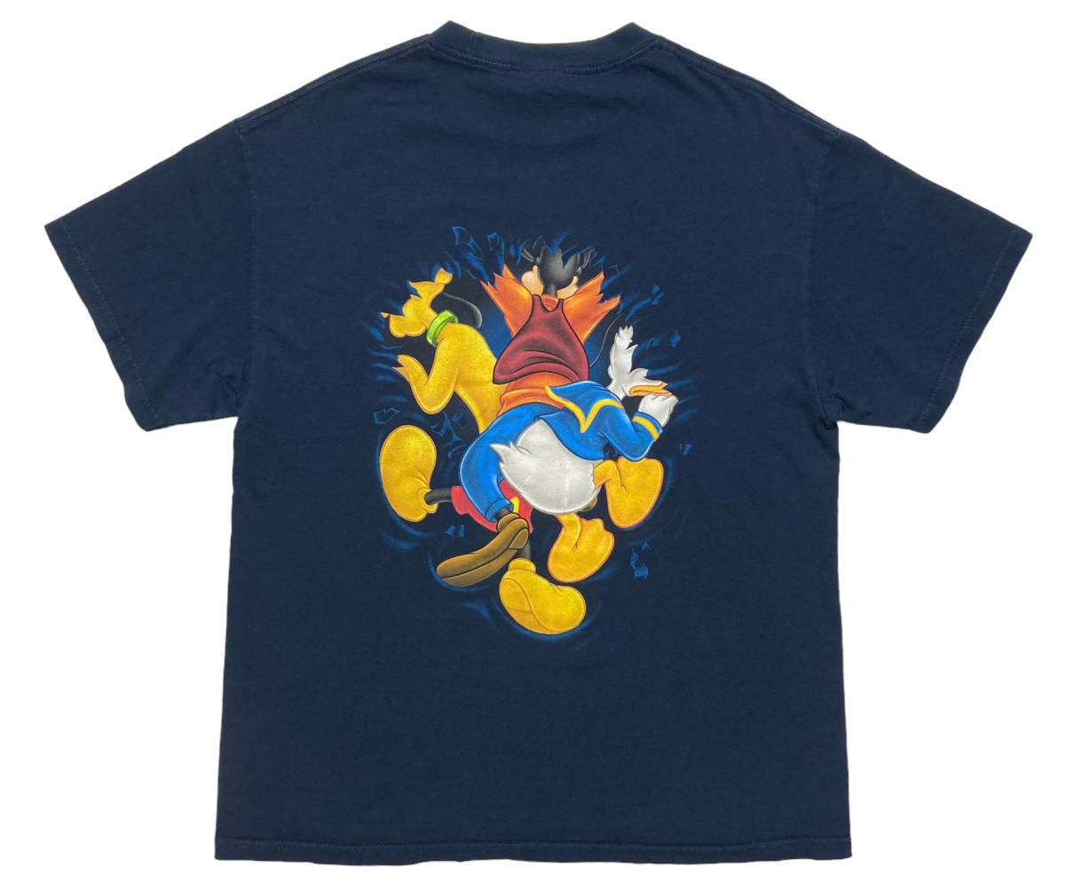 Disney World 両面プリント Tシャツ L ディズニー disney ミッキー ビンテージ_画像3