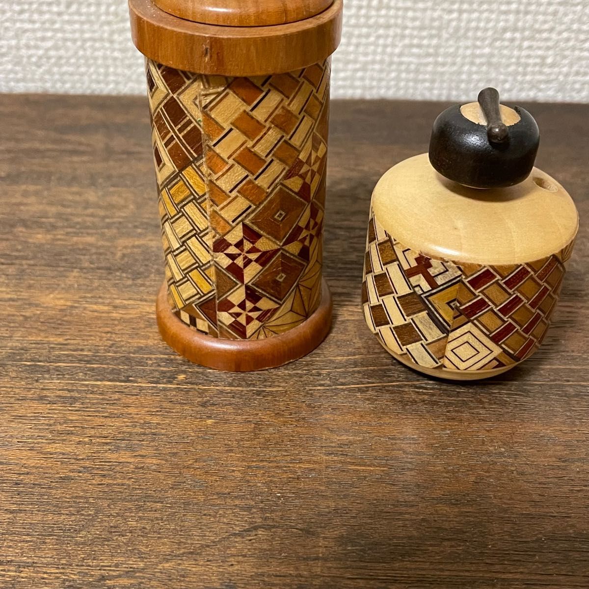 SALE/61%OFF】 箱根 寄木細工 携帯 つまようじ入れ 2個セット i9tmg