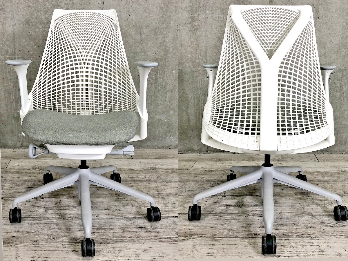 しておりま HermanMiller/ハーマンミラー□セイルチェア 肘付