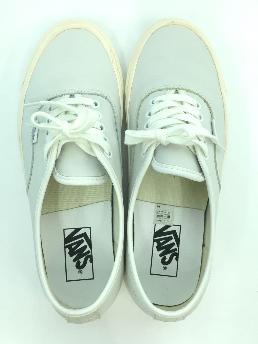 VANS◆バンズ/ローカットスニーカー/26.5cm/ホワイト/フェイクレザー/500714