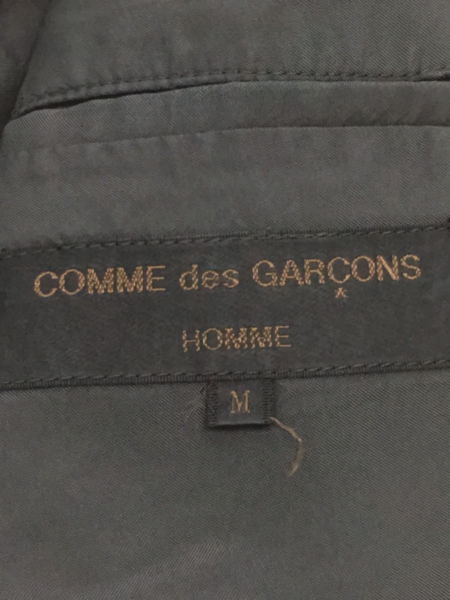 COMME des GARCONS HOMME◆90s/テーラードジャケット/M/ウール/GRY/old/_画像3