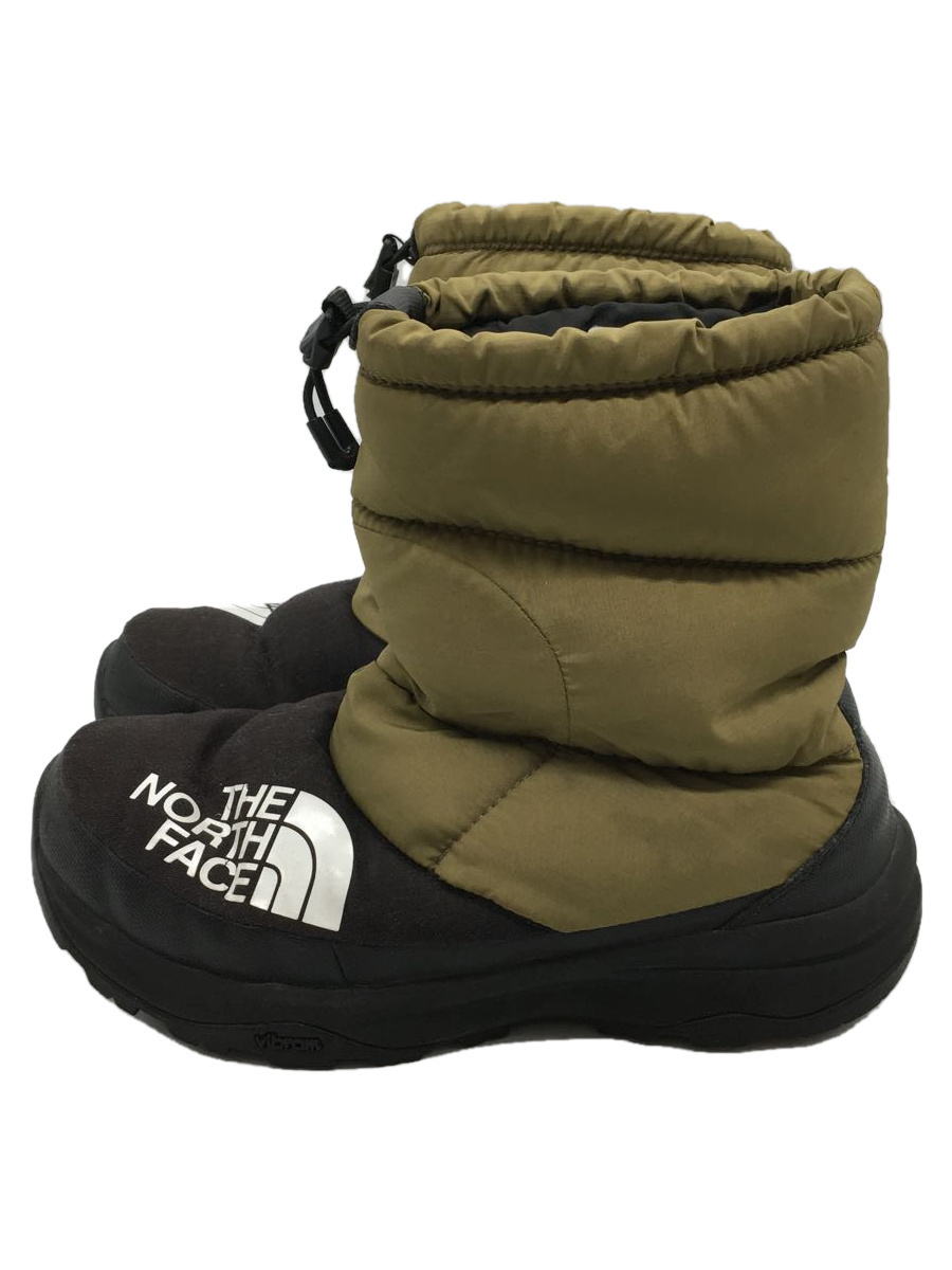 THE NORTH FACE◆ブーツ/25cm/KHK/NF51877/NUPTSE DOWN BOOTIE/シミ有_画像1