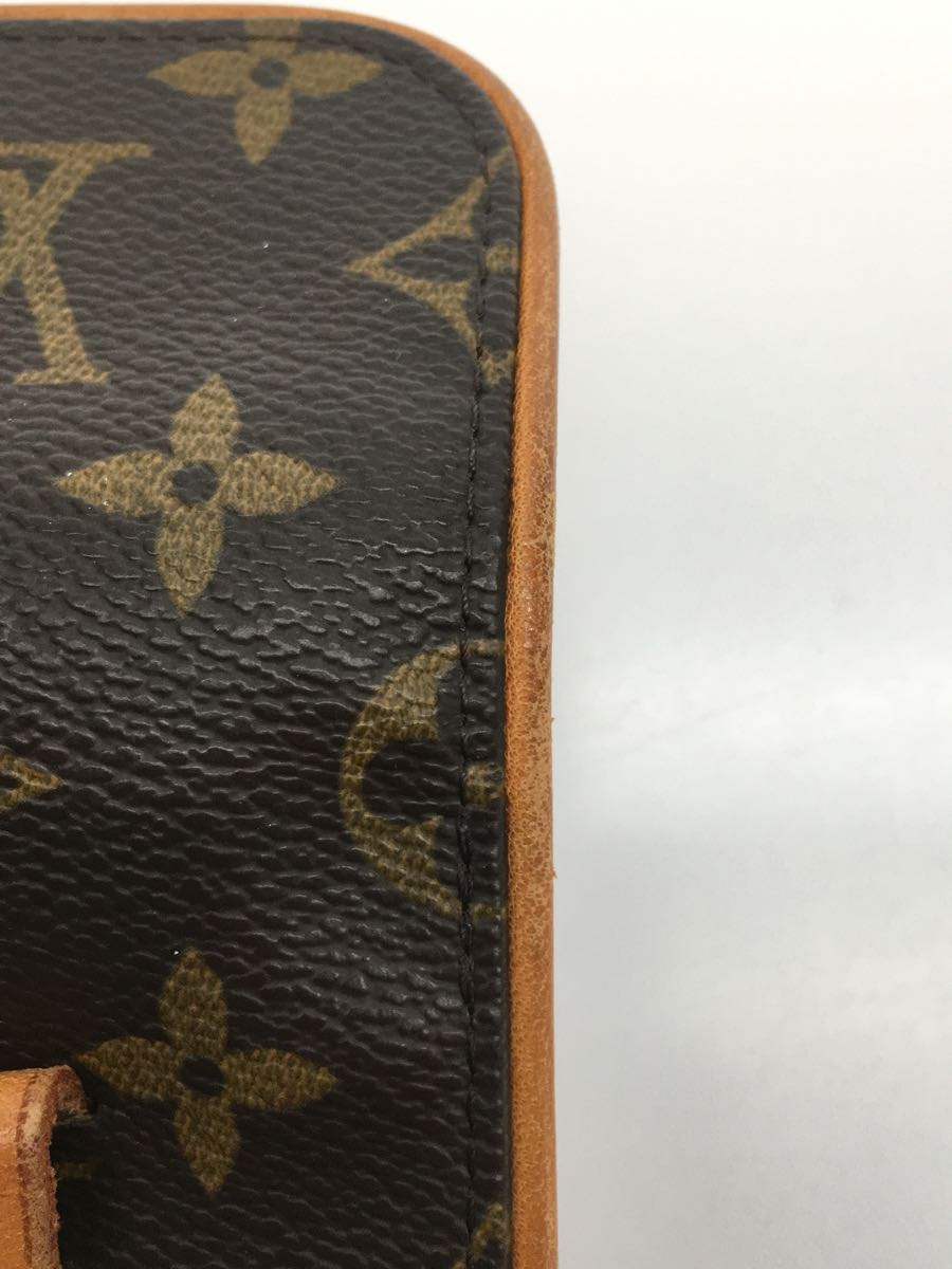 LOUIS VUITTON* pochette *f Rolland tea n_ monogram _BRW/PVC/BRW