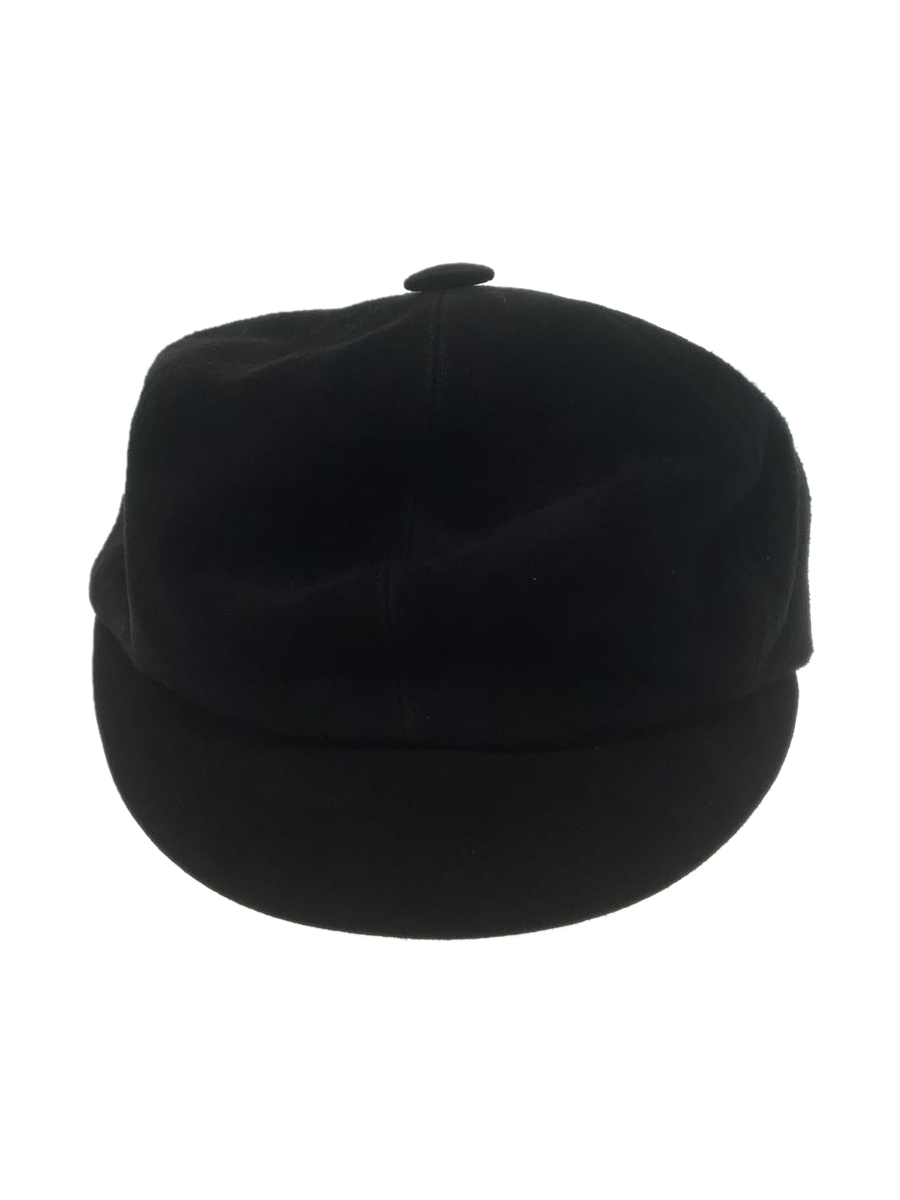 Christian Dior◇キャスケット/-/山羊革/BLK/レディース | albertboime.com