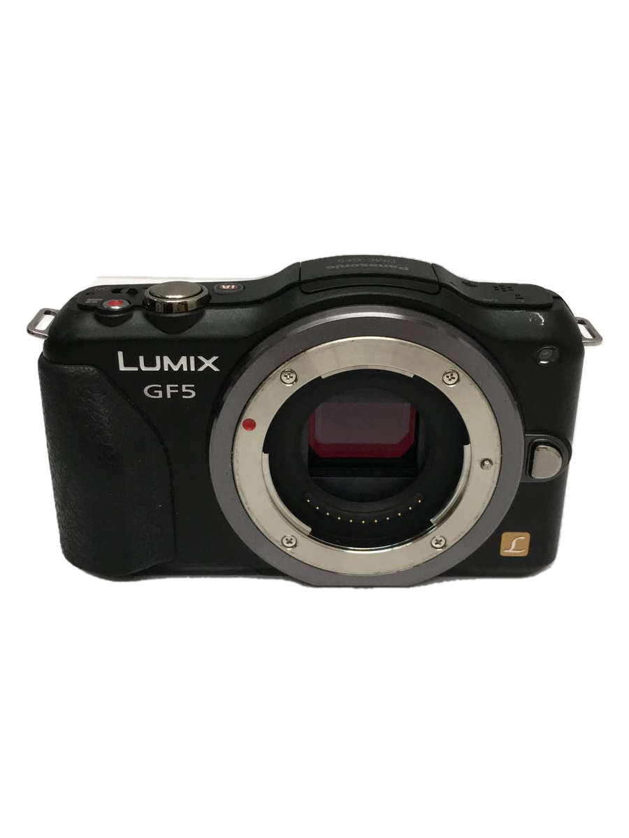 全品送料0円 Panasonic◇デジタル一眼カメラ LUMIX DMC-GF5-K レンズ