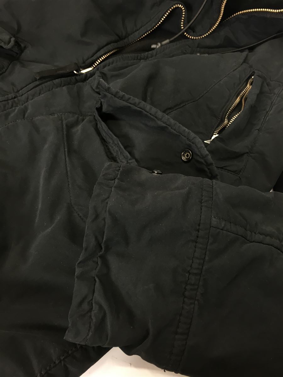 STONE ISLAND◇DAVID LIGHT TC WITH MICROPILE/S/ポリエステル/BLK
