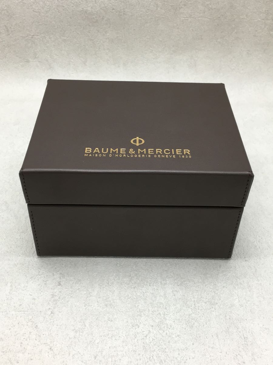 BAUME&MERCIER◇箱有/CLIFTON CLUB/自動巻腕時計/ブラック/10339