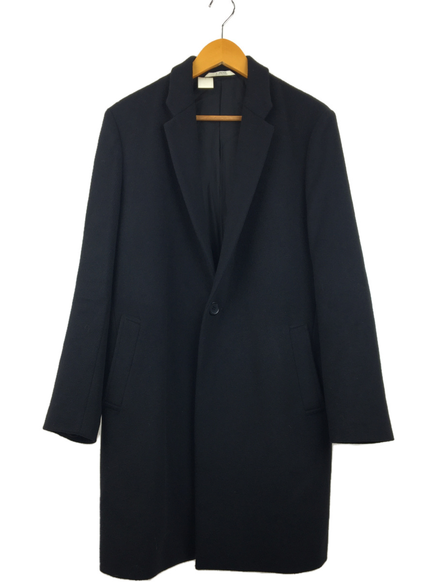 流行 N.HOOLYWOOD◆17AW/1B CHESTER COAT/チェスターコート/38/ウール/BLK/172-C003-025 Sサイズ 流行 N.HOOLYWOOD◆17AW/1B CHESTER COAT/チェスターコート/38/ウール/BLK/172-C003-025 Sサイズ