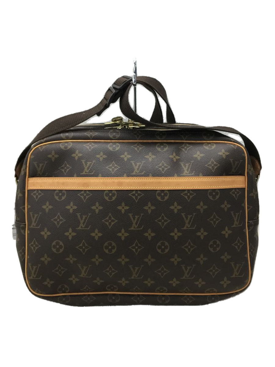 LOUIS VUITTON◆リポーターGM_モノグラム_BRW/M45252/ショルダーバッグ/PVC/総柄/SP1021