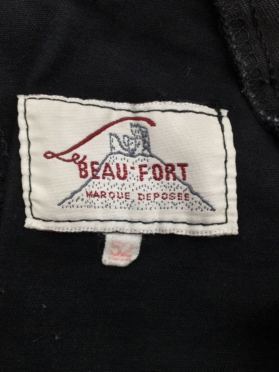 50s~/BEAU-FORT/ブラックモールスキン/BEAU-FORT/ボトム/52/コットン