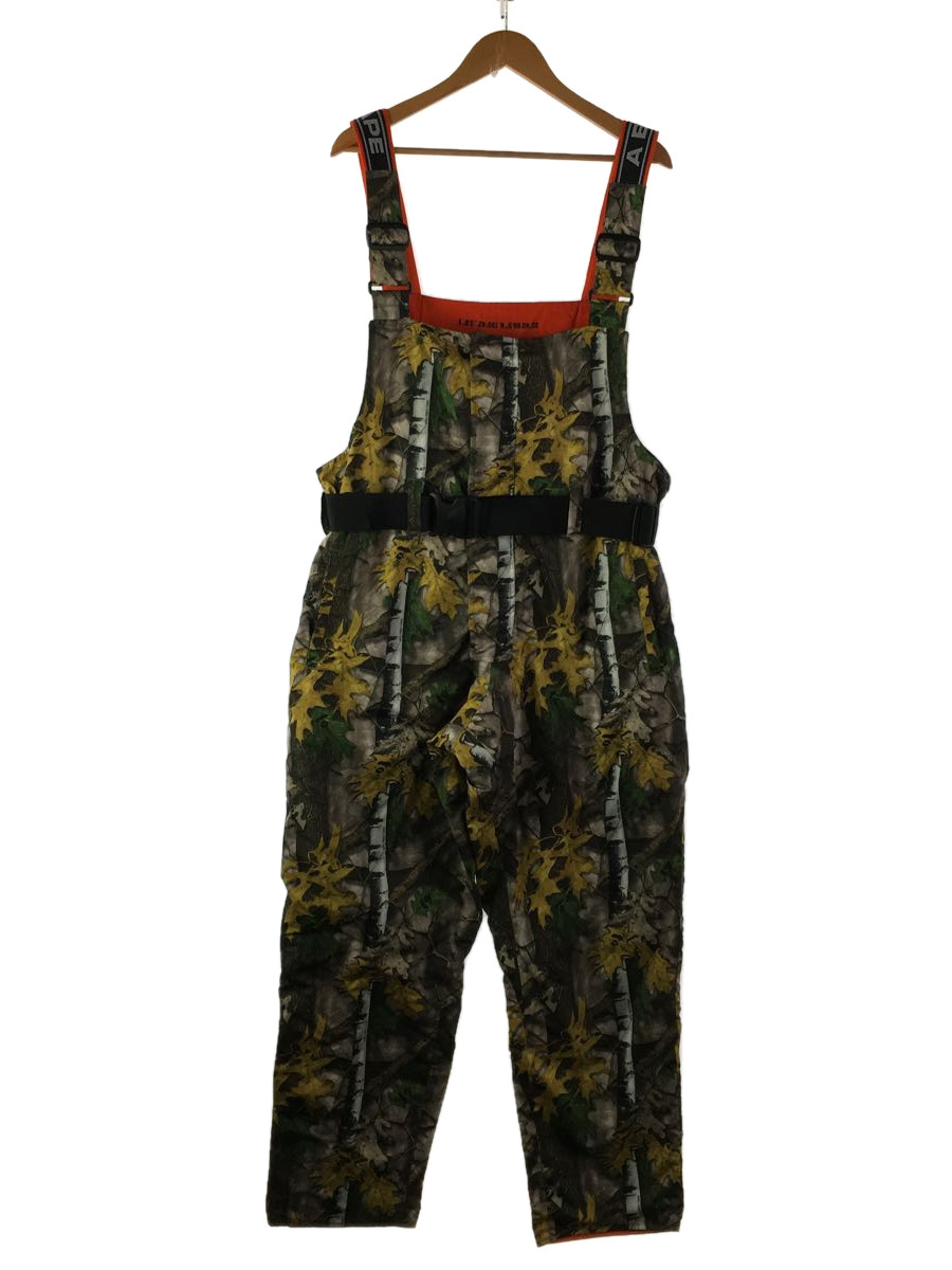 【超目玉枠】 A BATHING OVERALL/オーバーオール/XL/ポリエステル/KHK/カモフラ CAMO FOREST APE◆BAPE オーバーオール 【超目玉枠】 A BATHING OVERALL/オーバーオール/XL/ポリエステル/KHK/カモフラ CAMO FOREST APE◆BAPE オーバーオール