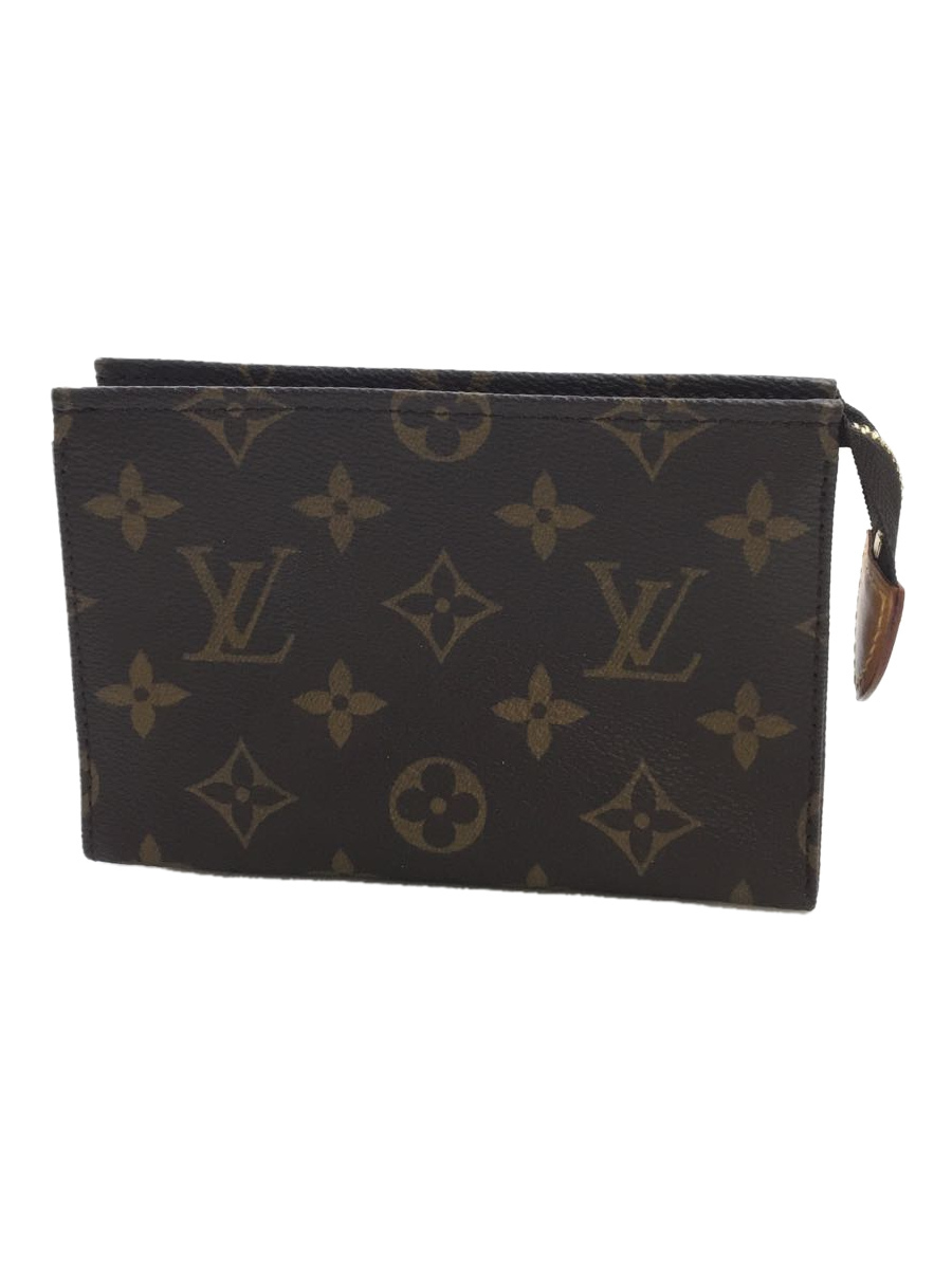 贅沢 LOUIS VUITTON◇ポッシュ・トワレット15_モノグラム_BRW/PVC/BRW