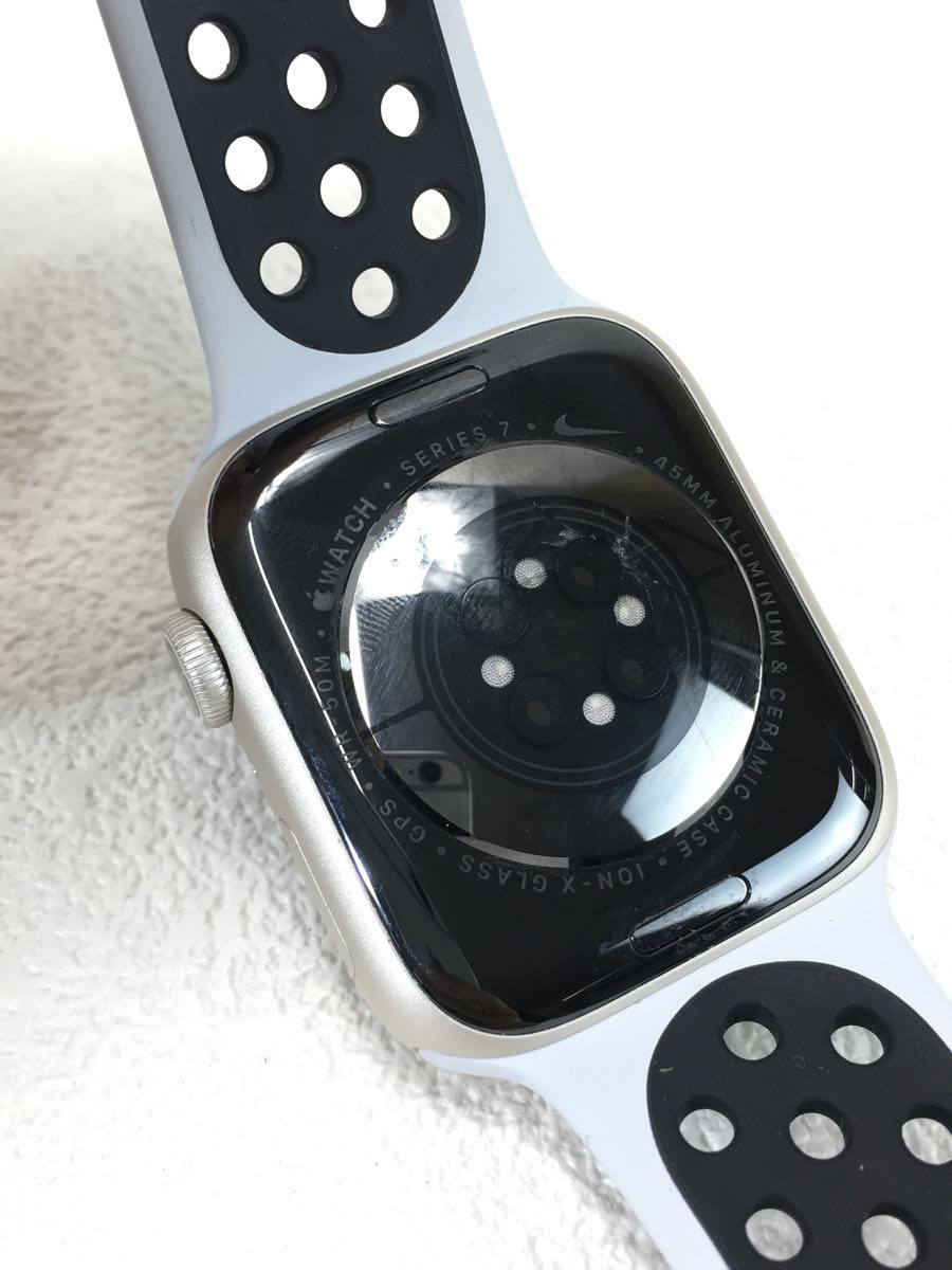 Apple◇Apple Watch Nike Series 7 GPSモデル 45mm [スターライト