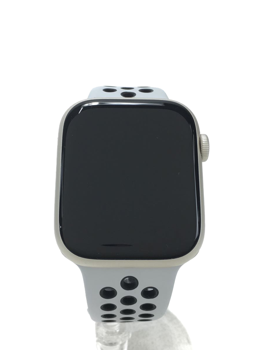 Apple◇Apple Watch Nike Series GPSモデル 45mm [スターライト] MKNA3J/A/デシ 