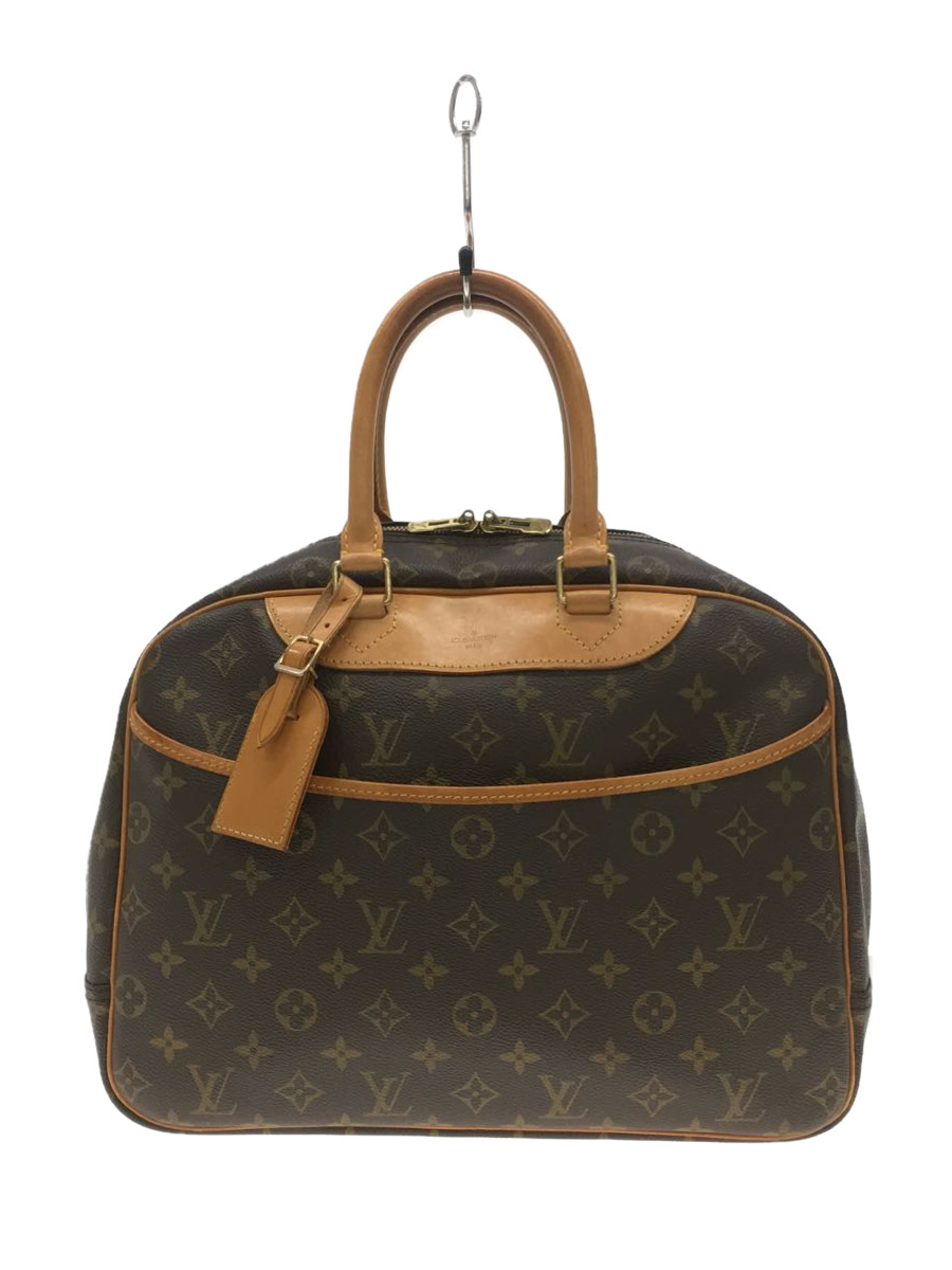 LOUIS VUITTON◆ドーヴィル_モノグラム_BRW/PVC/BRW_画像1